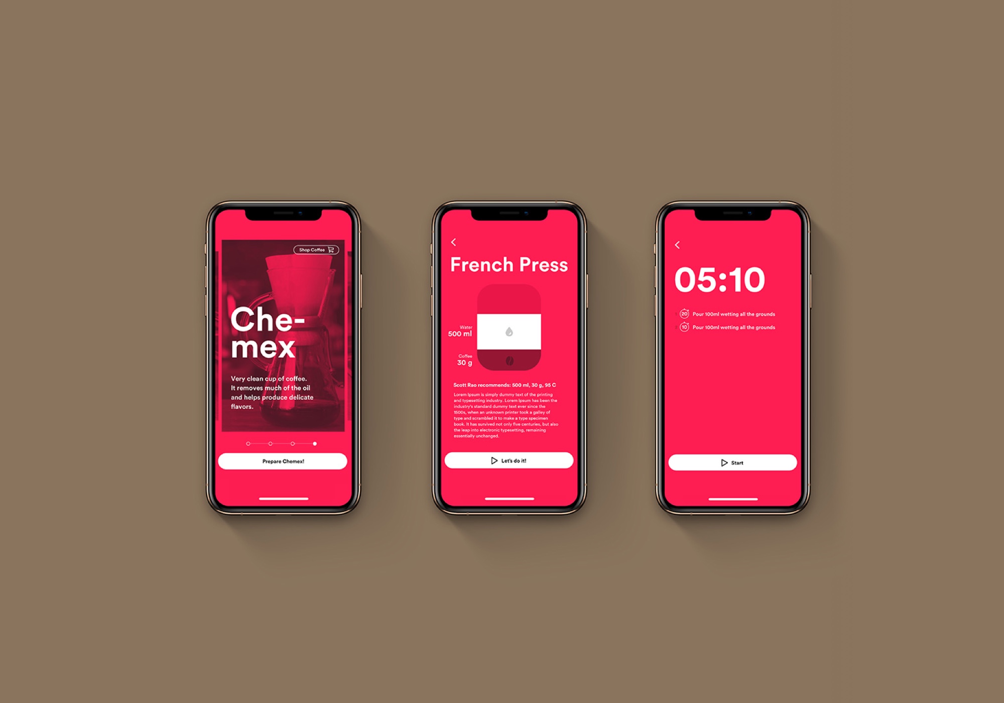 Brewtime App Design UX